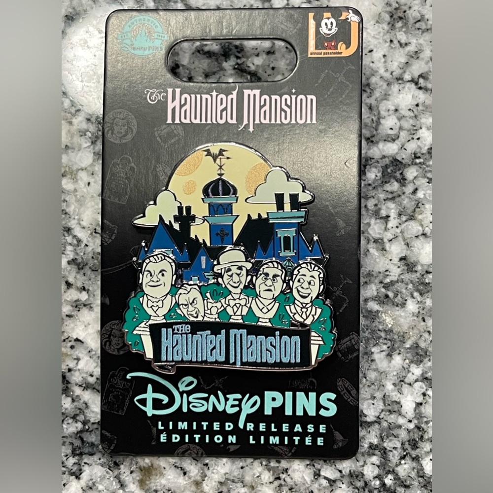 Disney The Haunted Mansion WDW 2024 Passholder Pin